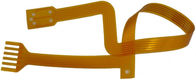 Immersions-Goldoberfläche 50mmX10mm gedruckter Schaltung PUs materielle gelbe Soldermask FPC flexible