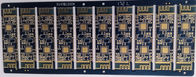 Halbes Loch-Modul PWB-Leiterplatte-Immersions-Gold mit Vias-Stecker-Lötmittel-Maske für elektronisches Modul