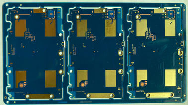 PWB Frequenz materialHigh 6layer FR4 mit 1.0mm Stärke bleifreier HAL-Prototyp PWB-Herstellung