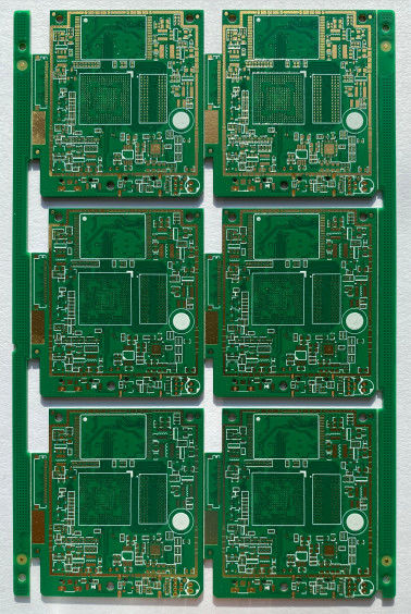 Widerstand-Steuer-PWB 6layer KB Fr4 6 Schicht 100 Ohm Immerions-Gold für Karte des drahtlosen Netzwerks