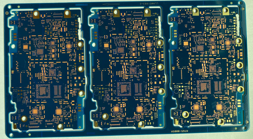 PWB Frequenz materialHigh 6layer FR4 mit 1.0mm Stärke bleifreier HAL-Prototyp PWB-Herstellung