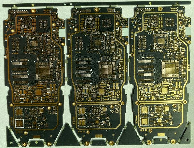 1.6mm thickess 2oz Größe: 100X200mm mit ENIG-mehrschichtigem PWB-Oberflächenbrett